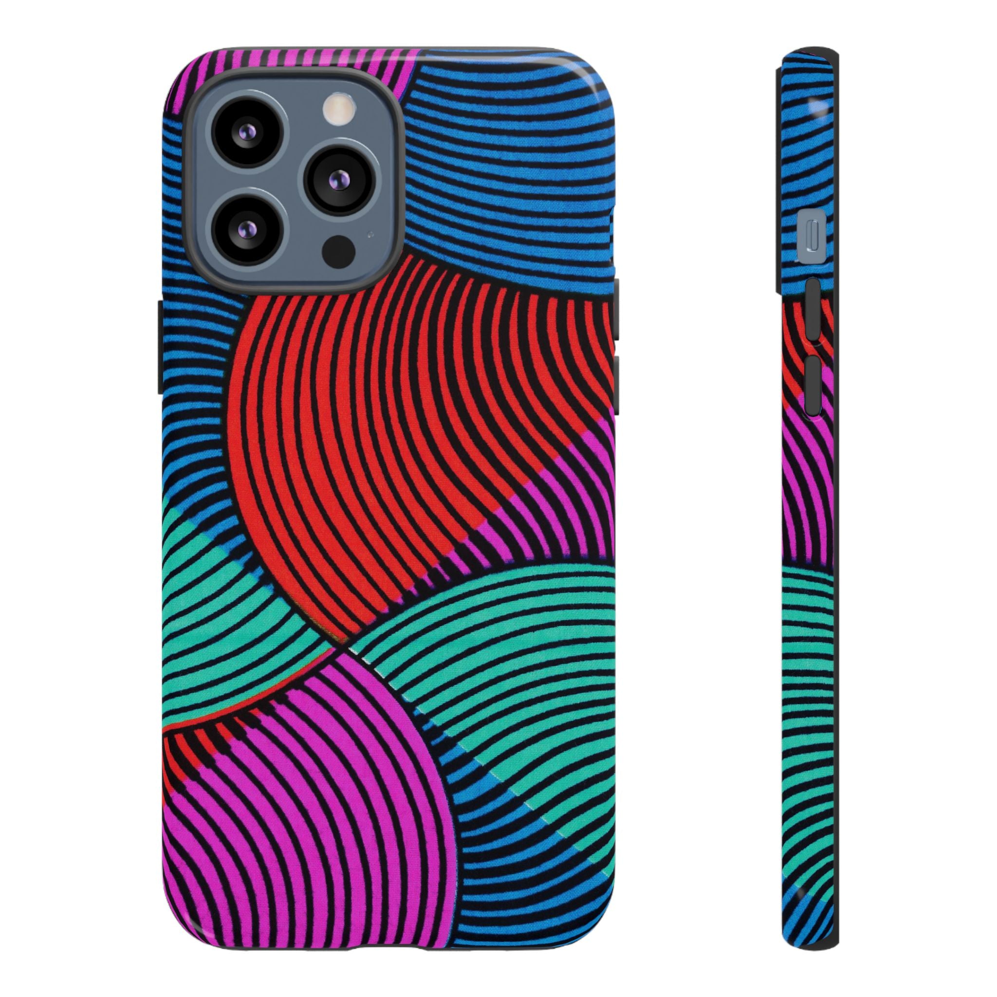 Ankara Print and Pattern Phone Case - Tough & Trendy