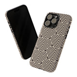 Hearts Beat Pattern Phone Case - Tough & Trendy