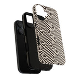 Hearts Beat Pattern Phone Case - Tough & Trendy