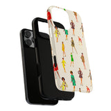 Ivory Vintage Fashion Ladies Phone Case - Tough & Trendy