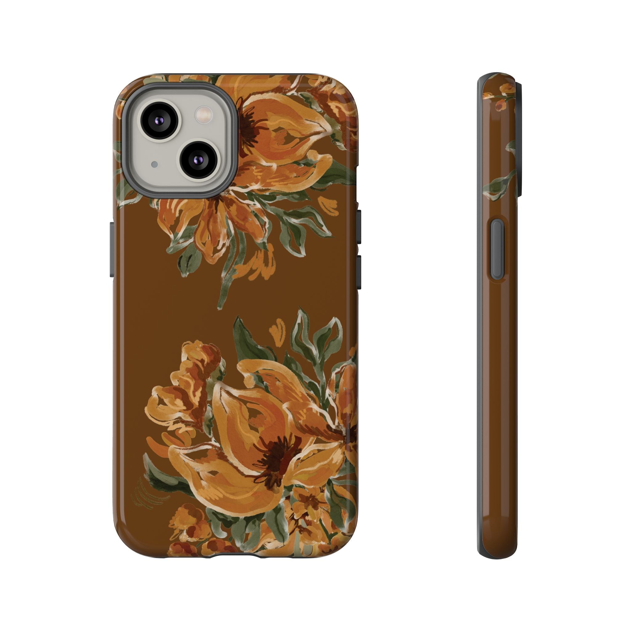 The Brides Flower Pattern Phone Case - Tough & Trendy