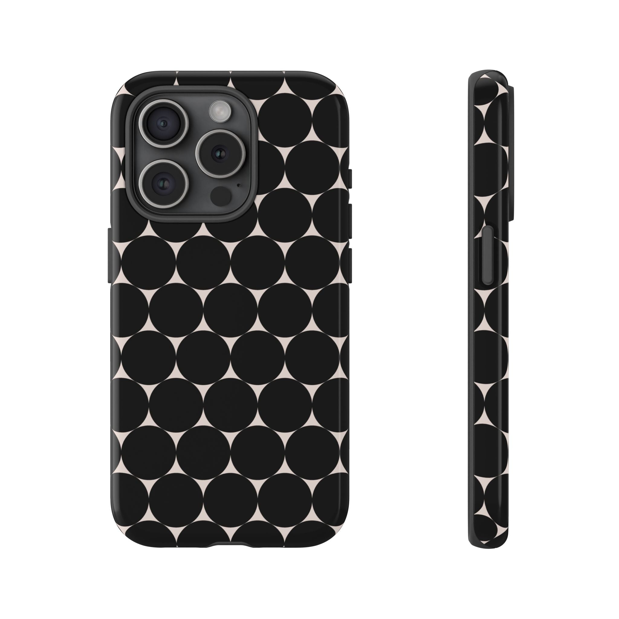 Star and Dot Phone Case - Tough & Trendy