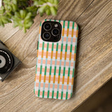 Stylish Striped Pattern Phone Case - Tough & Trendy