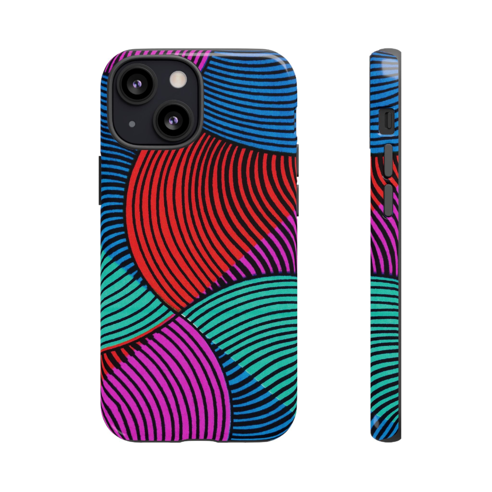 Ankara Print and Pattern Phone Case - Tough & Trendy