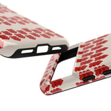 Hearts Aligned Pattern Phone Case - Tough & Trendy