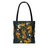 Wild Tiger Print Tote Bag - Stylish & Versatile Carryall