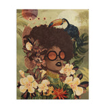 Collage 500-Piece Puzzle: Tropical Beauty with Florals and Toucan