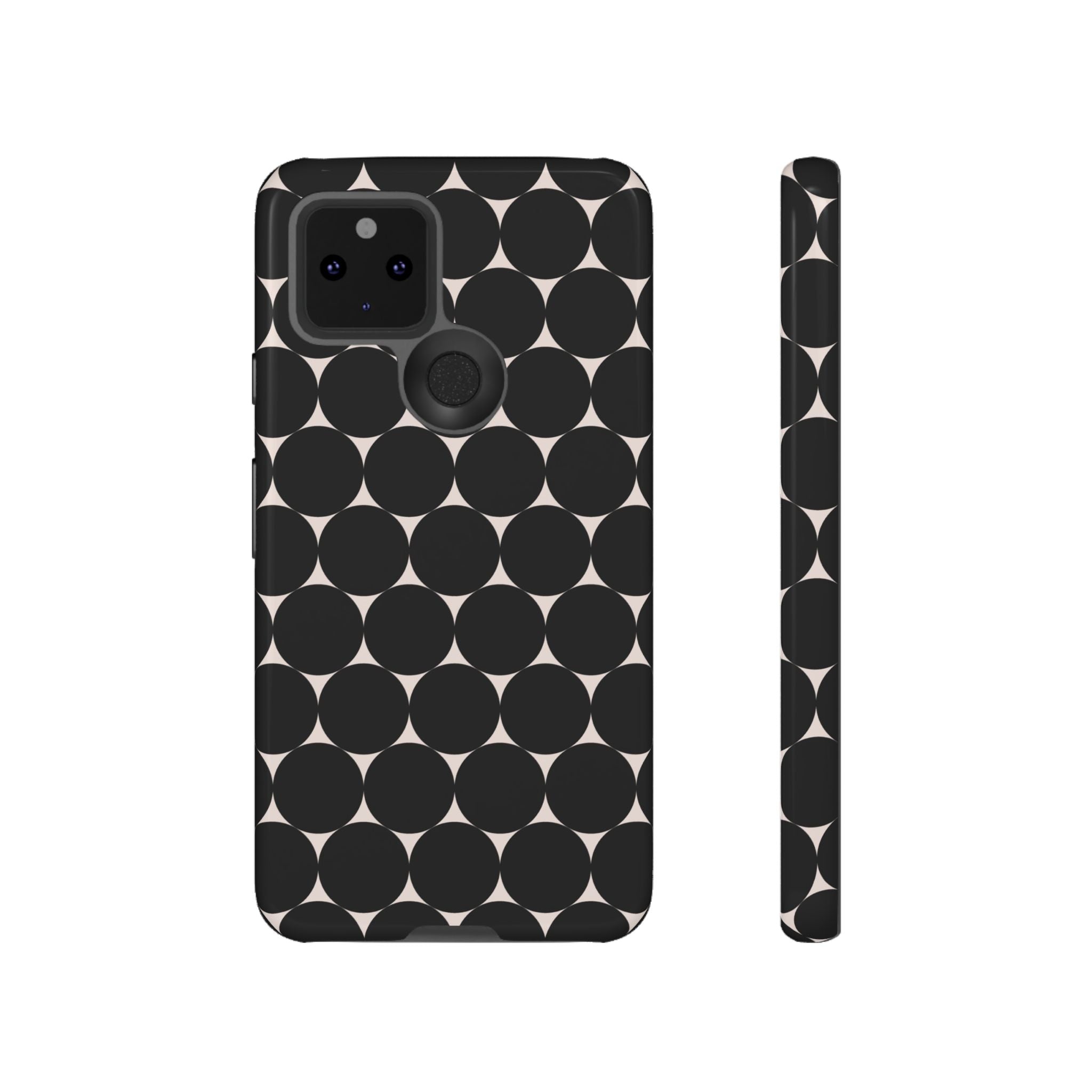 Star and Dot Phone Case - Tough & Trendy