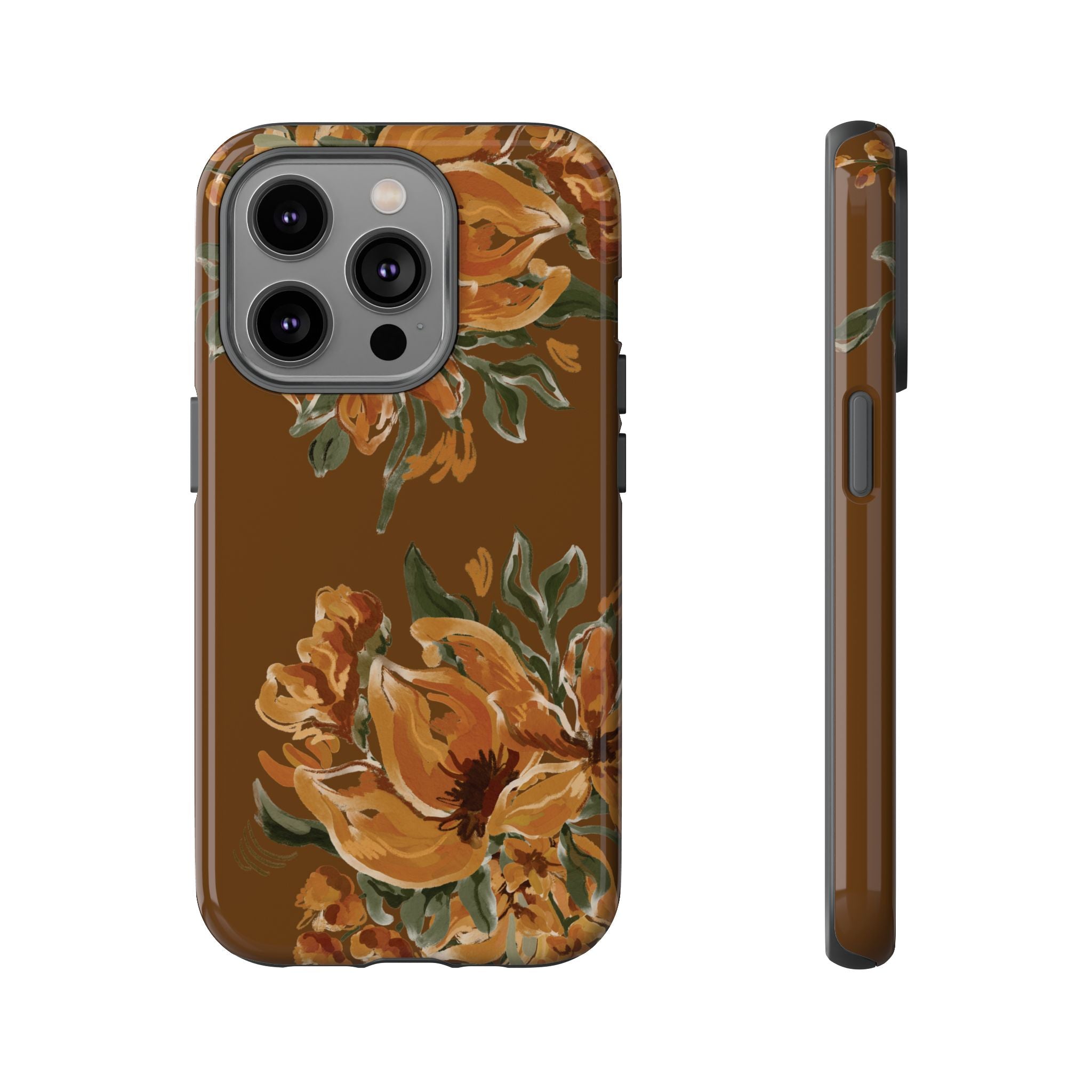 The Brides Flower Pattern Phone Case - Tough & Trendy