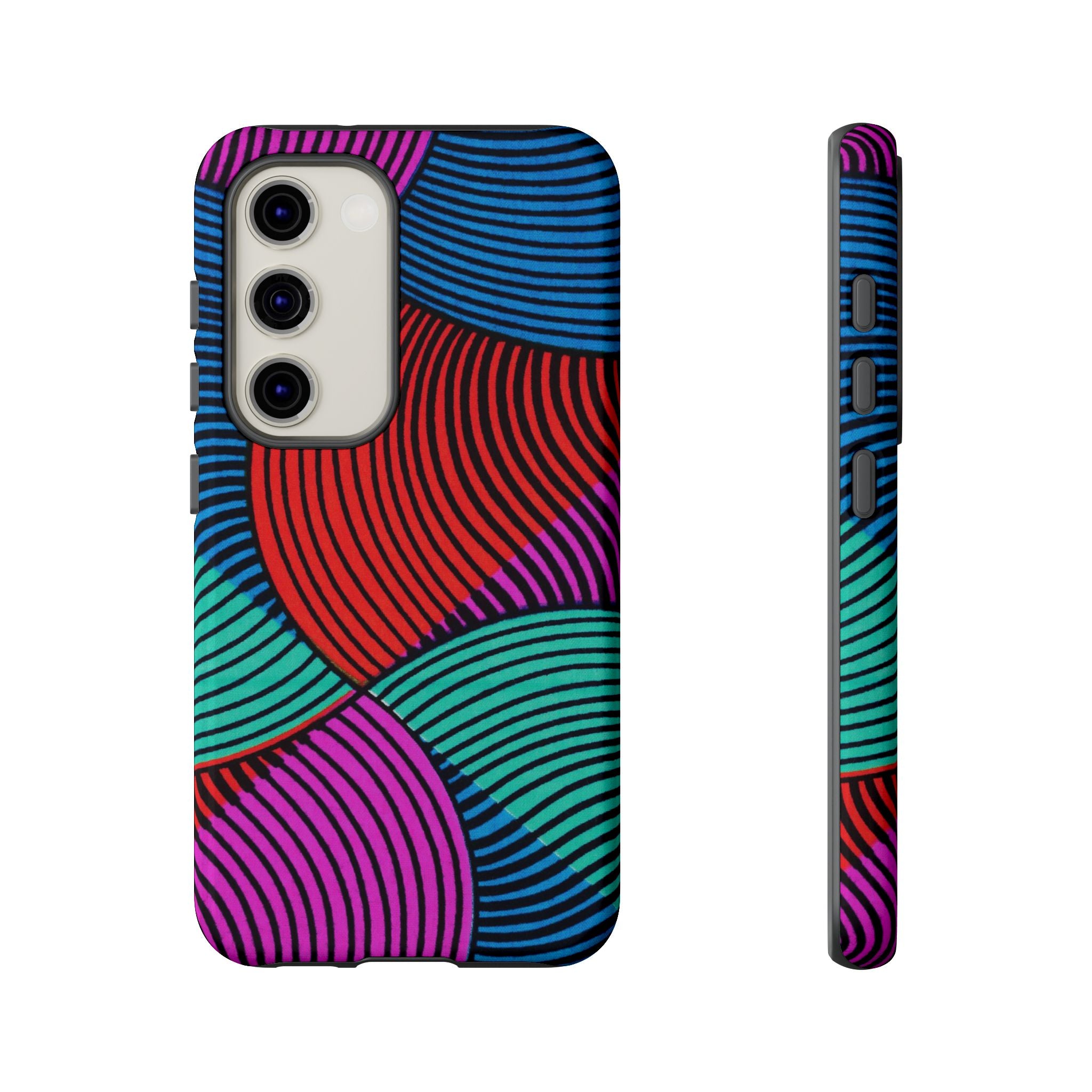 Ankara Print and Pattern Phone Case - Tough & Trendy