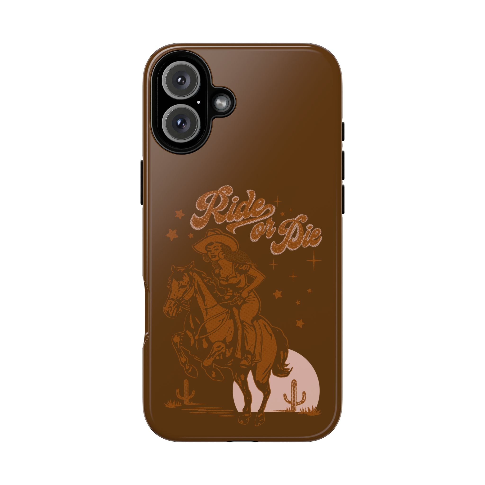 Ride or Die Cowgirl Phone Case - Tough & Trendy