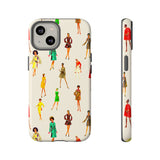 Ivory Vintage Fashion Ladies Phone Case - Tough & Trendy