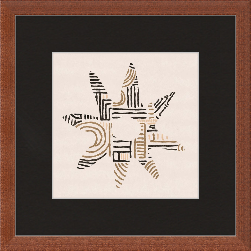 Cartouche Framed Art Print