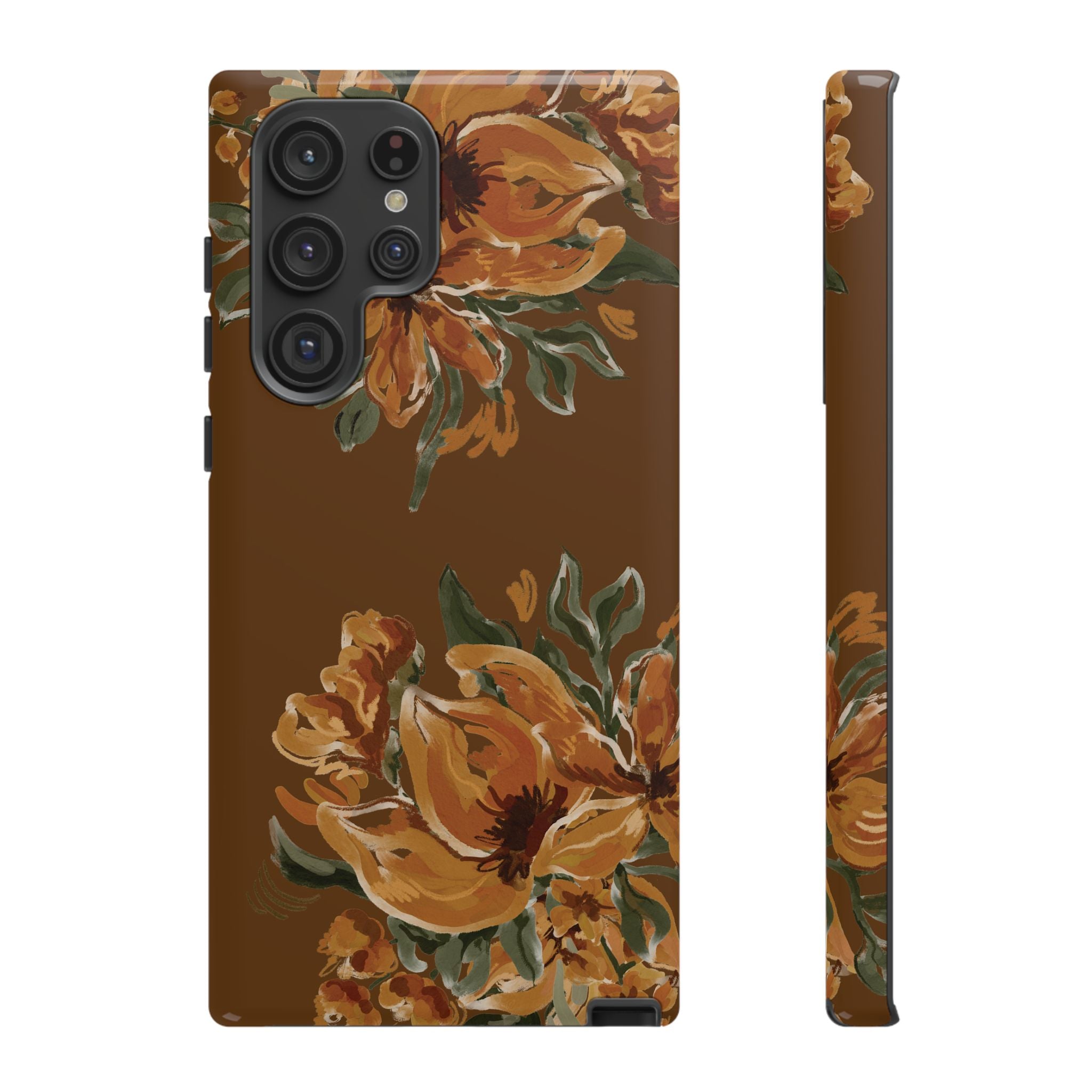 The Brides Flower Pattern Phone Case - Tough & Trendy