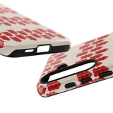 Hearts Aligned Pattern Phone Case - Tough & Trendy