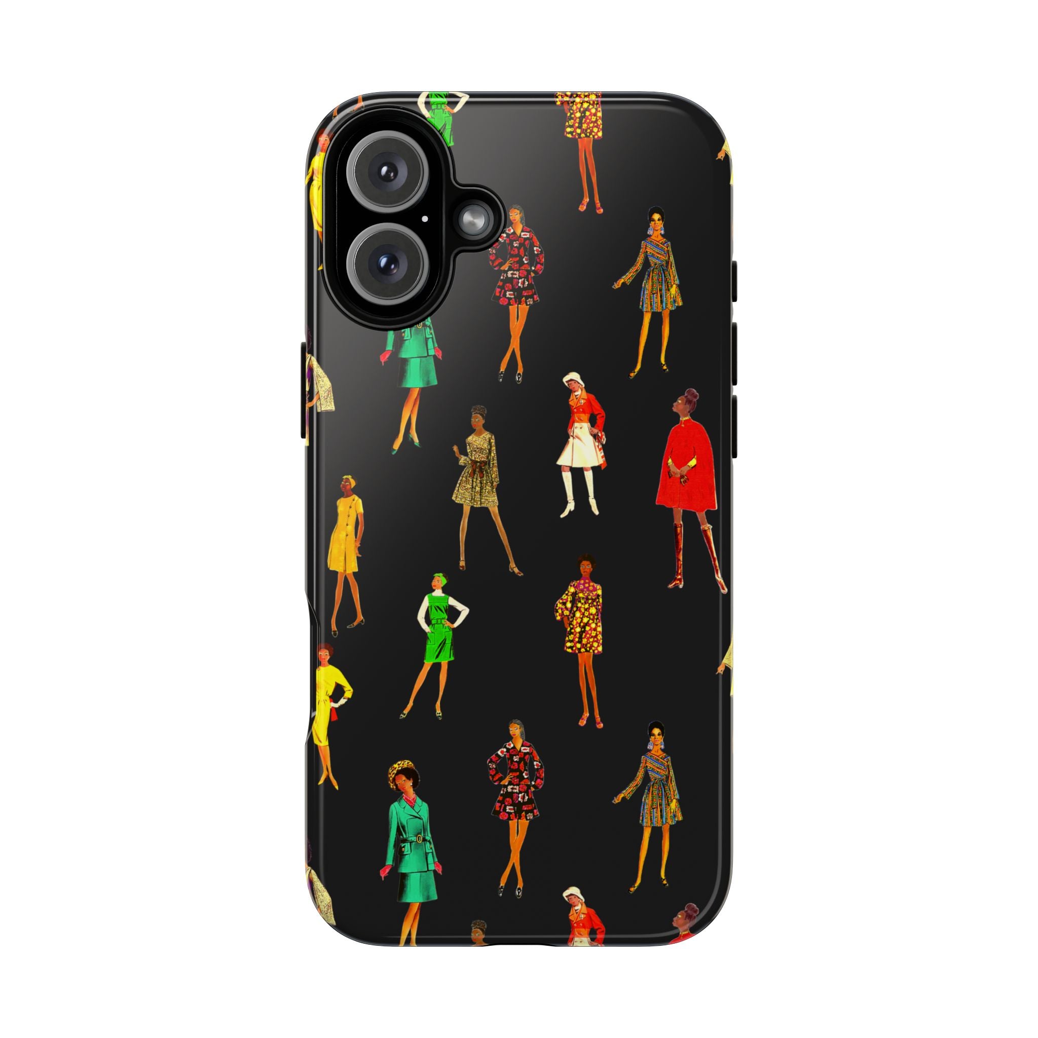 Vintage Fashion Ladies Phone Case - Tough & Trendy