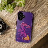 Ride or Die Cowgirl Pattern Phone Case - Tough & Trendy