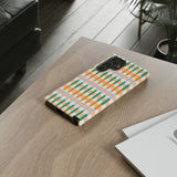 Stylish Striped Pattern Phone Case - Tough & Trendy