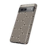 Hearts Beat Pattern Phone Case - Tough & Trendy