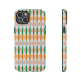 Stylish Striped Pattern Phone Case - Tough & Trendy