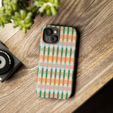 Stylish Striped Pattern Phone Case - Tough & Trendy