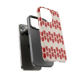 Hearts Aligned Pattern Phone Case - Tough & Trendy