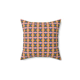 African Skies Blue Pillow - Spun Polyester Square Cushion