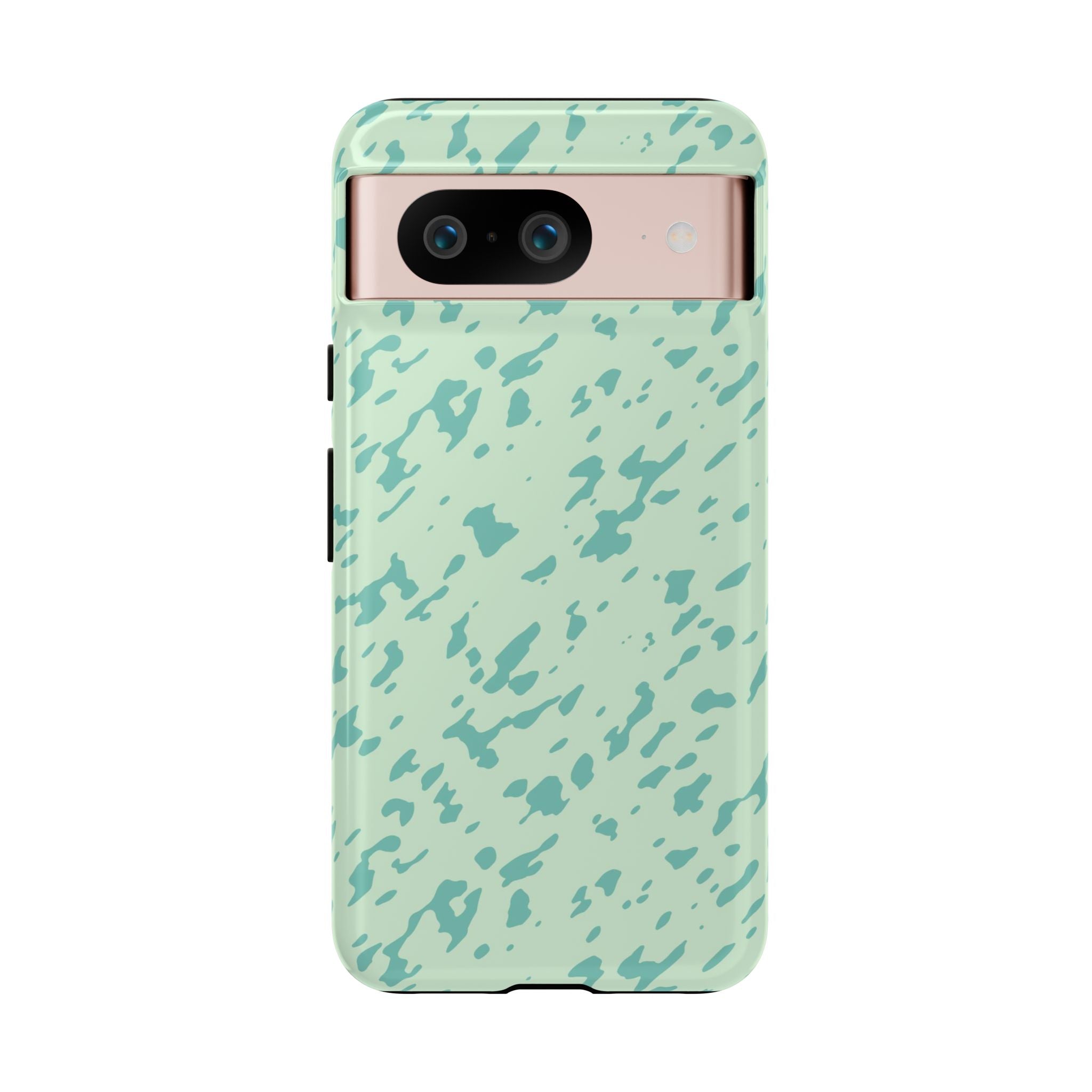 Turquoise Marble Pattern Phone Case - Tough & Trendy