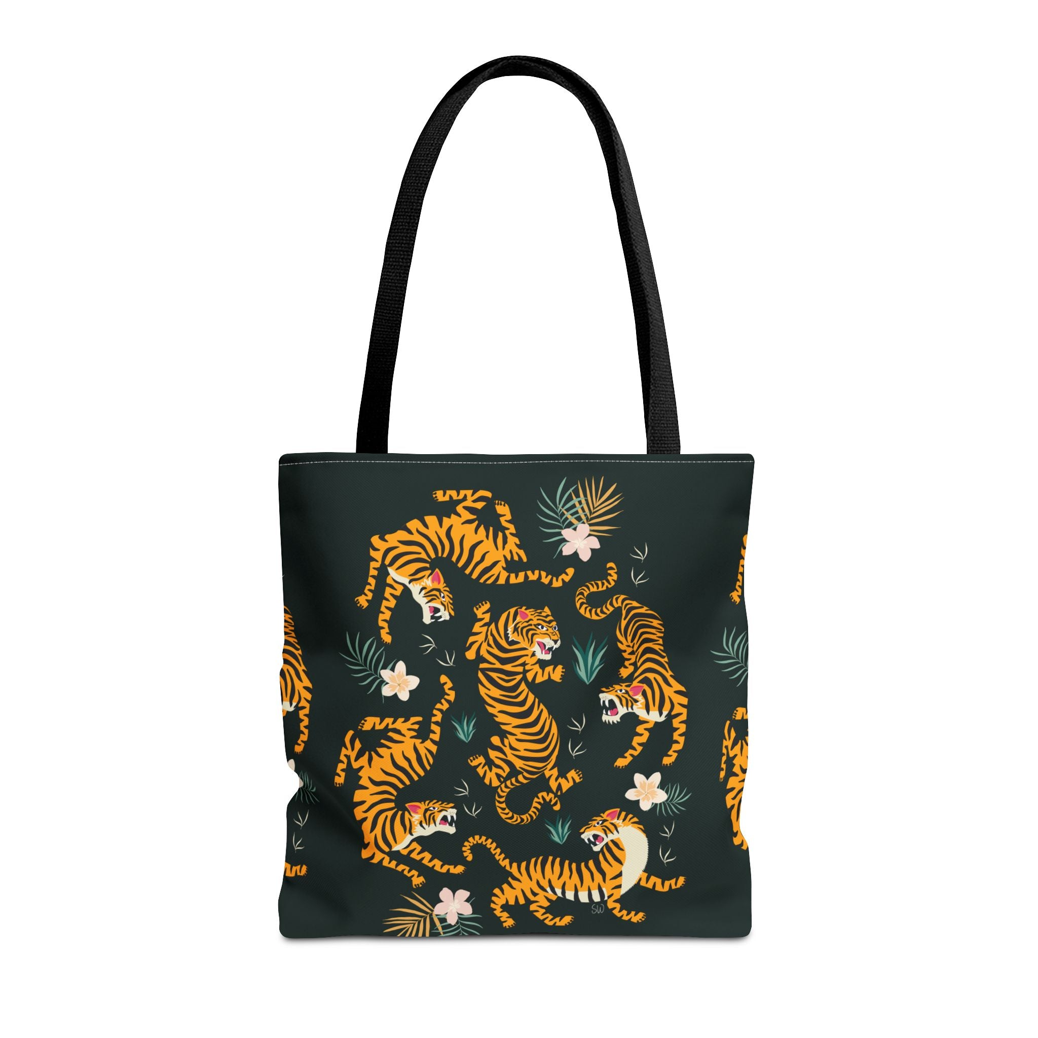 Wild Tiger Print Tote Bag - Stylish & Versatile Carryall