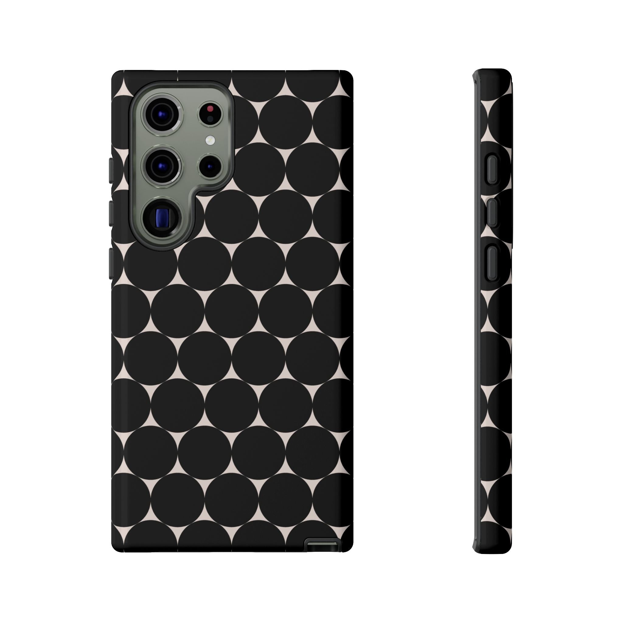 Star and Dot Phone Case - Tough & Trendy