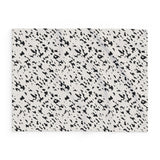 Modern Cow Print Arctic Fleece Blanket | Cozy Home Décor for Stylish Comfort