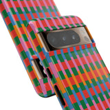 Candy Striped Pattern Phone Case - Tough & Trendy