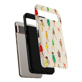 Ivory Vintage Fashion Ladies Phone Case - Tough & Trendy