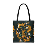 Wild Tiger Print Tote Bag - Stylish & Versatile Carryall