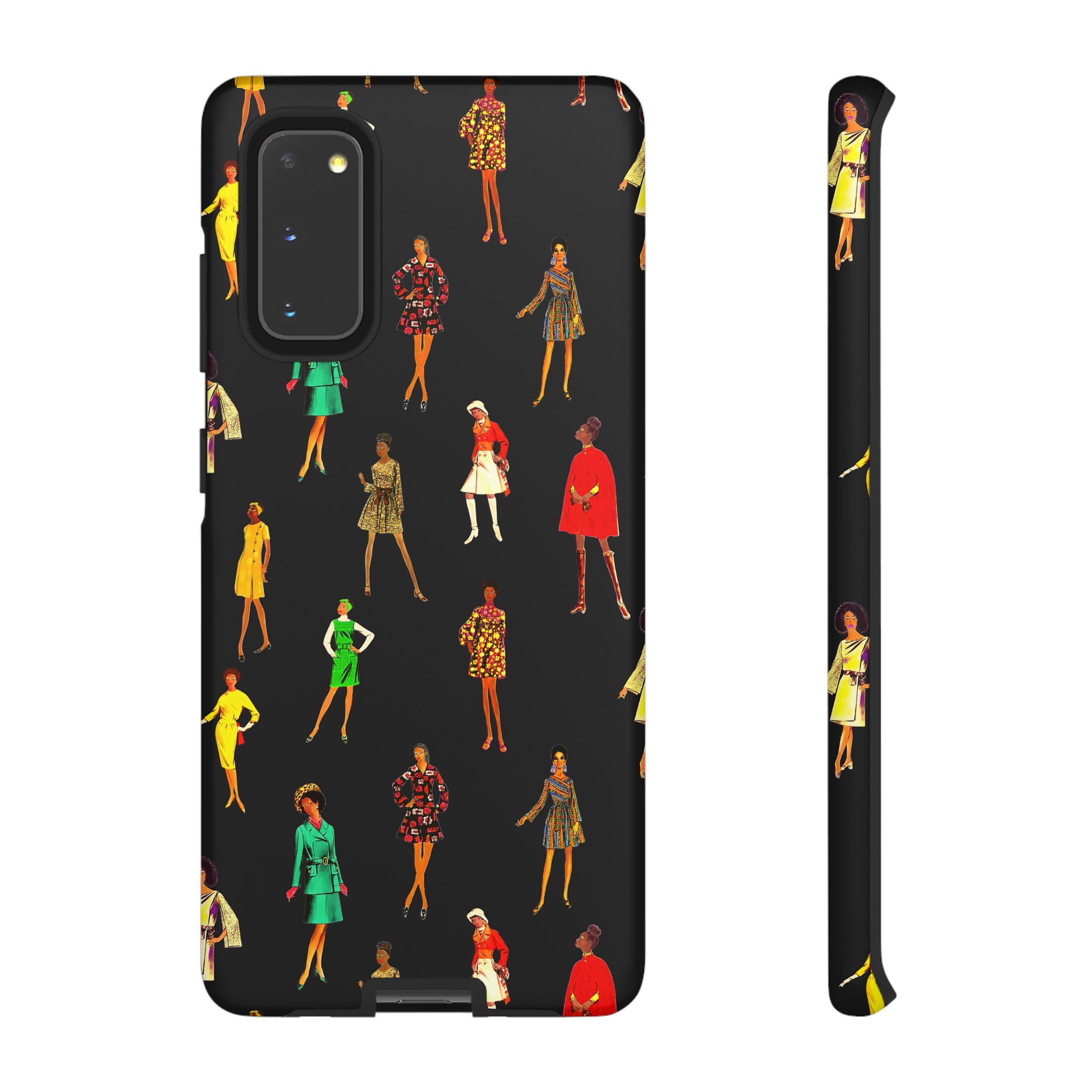 Vintage Fashion Ladies Phone Case - Tough & Trendy