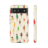 Ivory Vintage Fashion Ladies Phone Case - Tough & Trendy