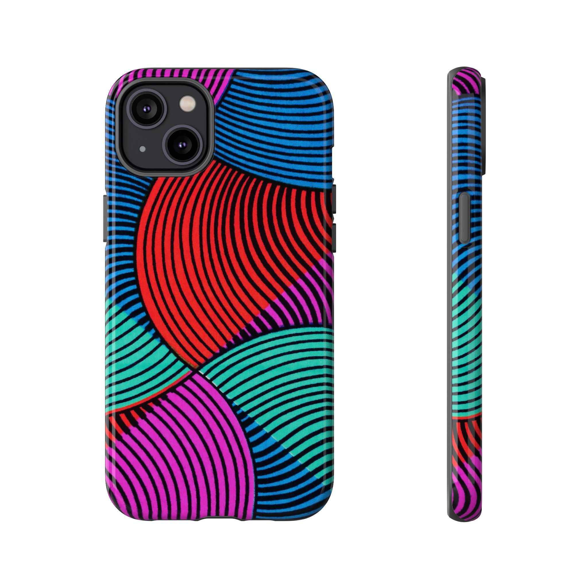 Ankara Print and Pattern Phone Case - Tough & Trendy