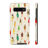 Ivory Vintage Fashion Ladies Phone Case - Tough & Trendy