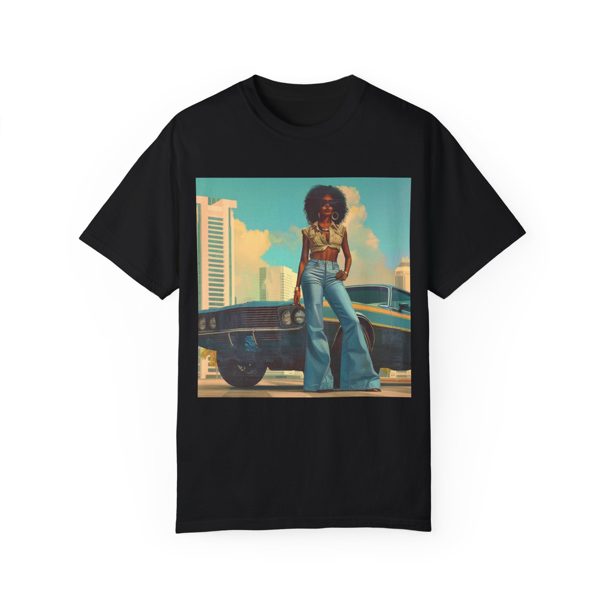 Miami Vibes Retro Women's Graphic T-shirt