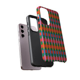 Candy Striped Pattern Phone Case - Tough & Trendy