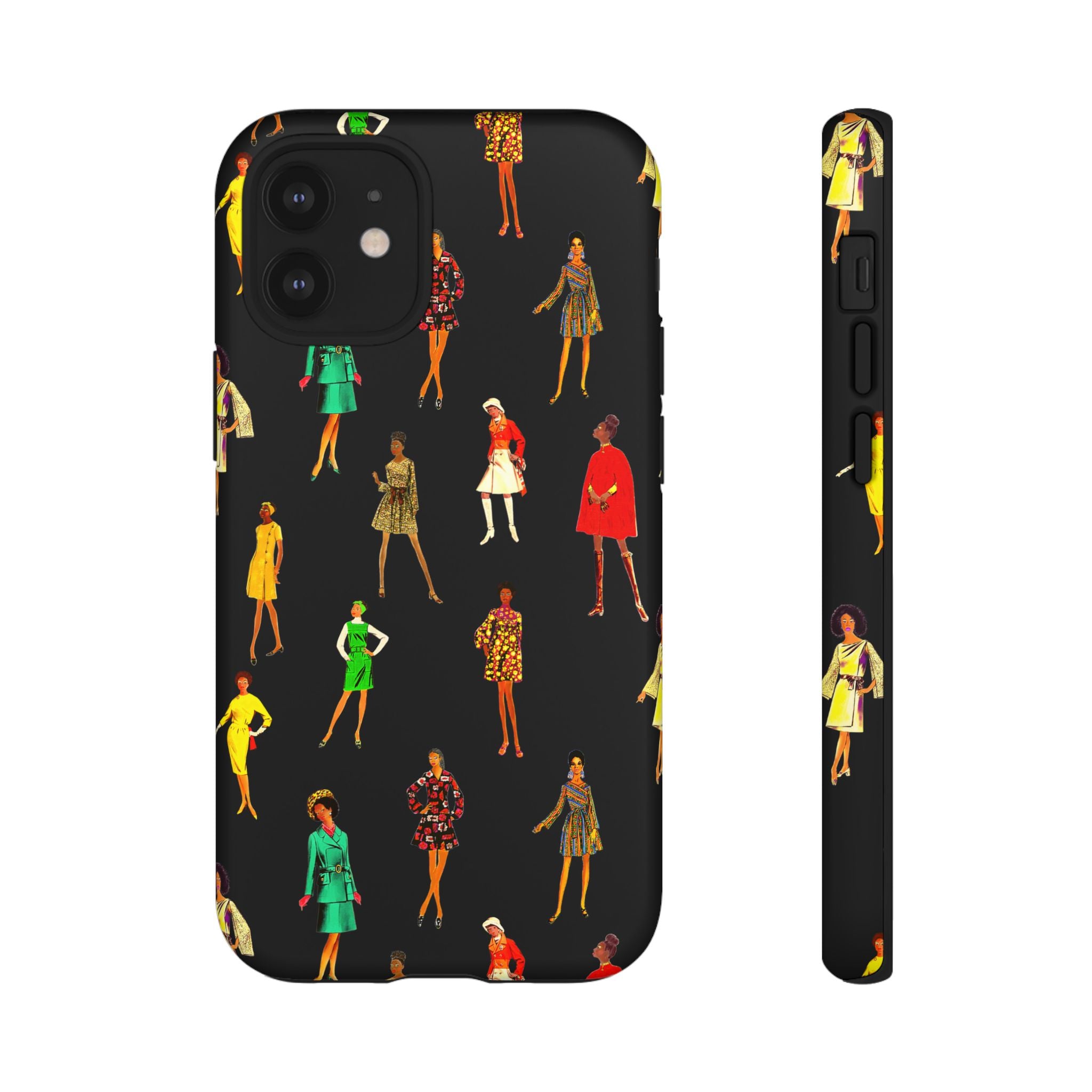 Vintage Fashion Ladies Phone Case - Tough & Trendy