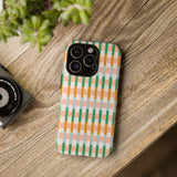 Stylish Striped Pattern Phone Case - Tough & Trendy