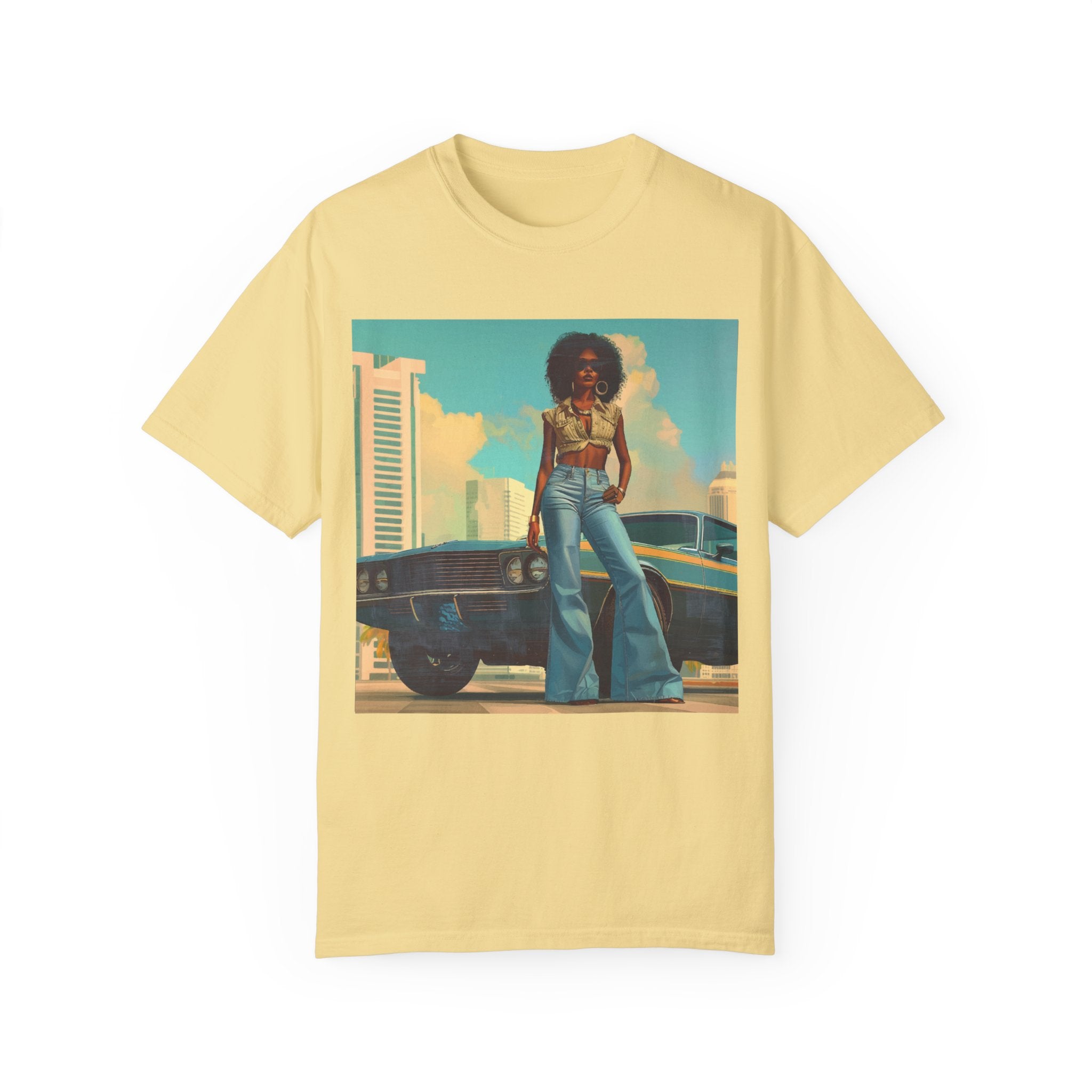 Miami Vibes Retro Women's Graphic T-shirt