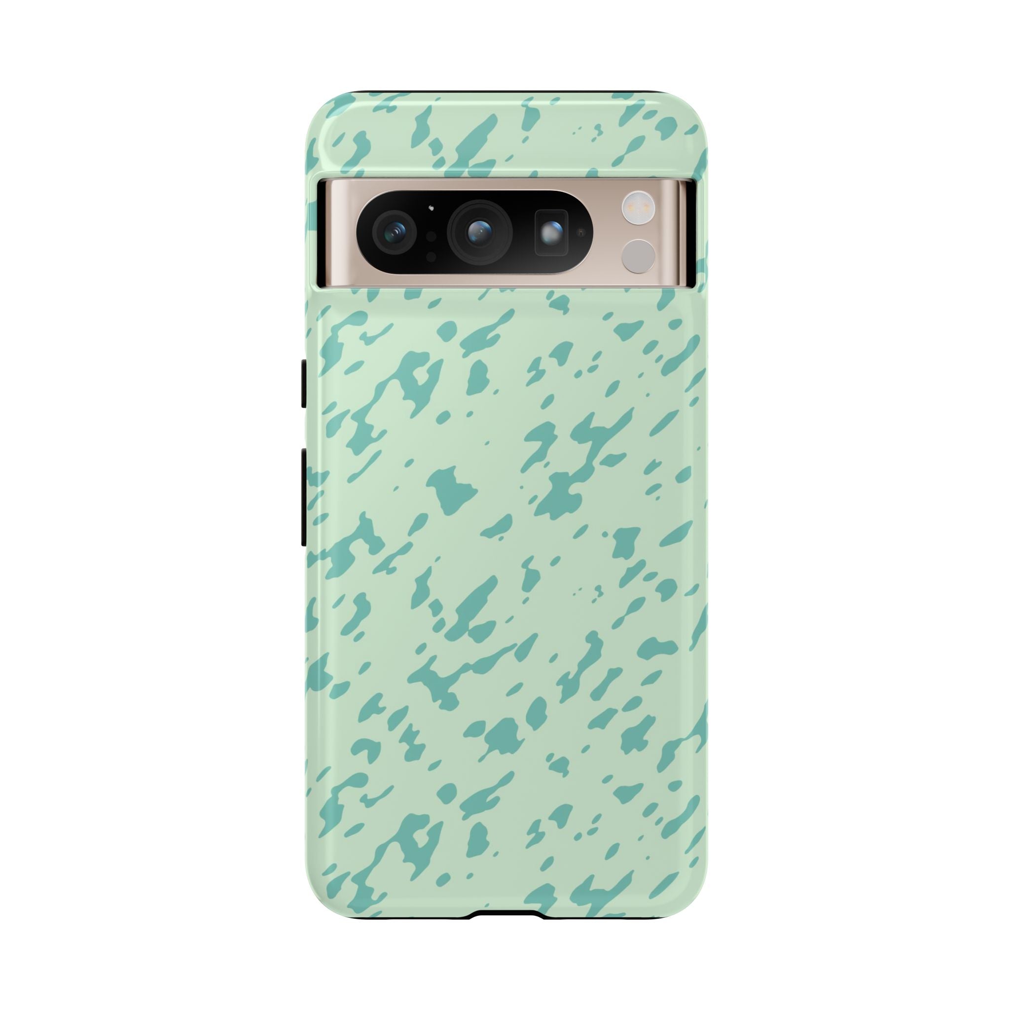 Turquoise Marble Pattern Phone Case - Tough & Trendy