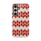 Hearts Aligned Pattern Phone Case - Tough & Trendy