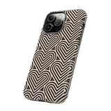 Hearts Beat Pattern Phone Case - Tough & Trendy