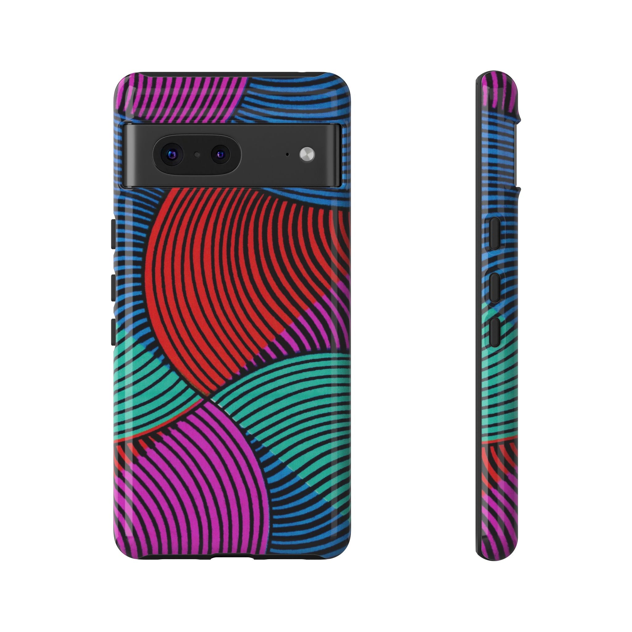 Ankara Print and Pattern Phone Case - Tough & Trendy