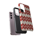 Hearts Aligned Pattern Phone Case - Tough & Trendy