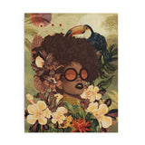 Collage 500-Piece Puzzle: Tropical Beauty with Florals and Toucan