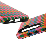 Candy Striped Pattern Phone Case - Tough & Trendy